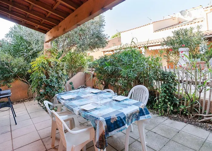 : Pavillon 3 Pièces, 6 Pers, Piscine Privée, Près Et Centre – Animaux Acceptés - Fr-1-409-246 Gruissan